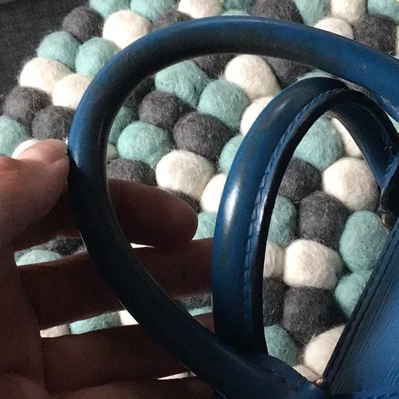 Louis Vuitton Blue Epi Speedy 25 - Picture 4 of 14